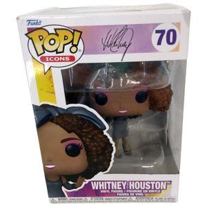 Funko Pop Icons Whitney Houston How Will I Know Vinyl Figure #70 Toy Collectible